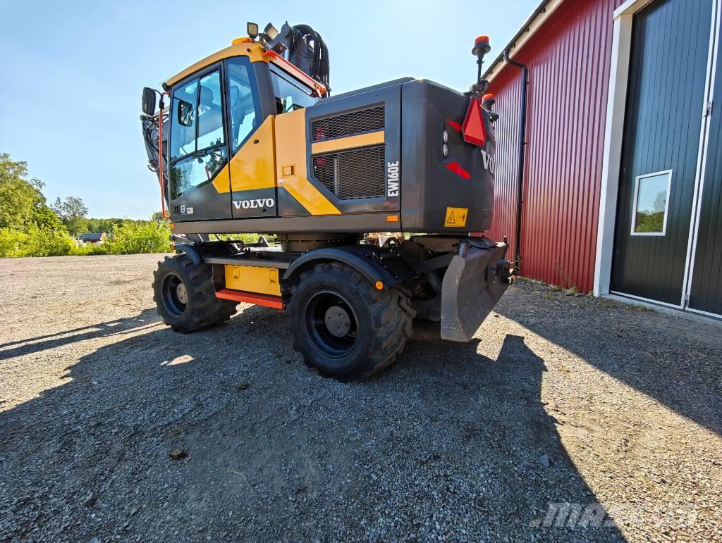 Volvo EW160E Pyöräkaivukoneet