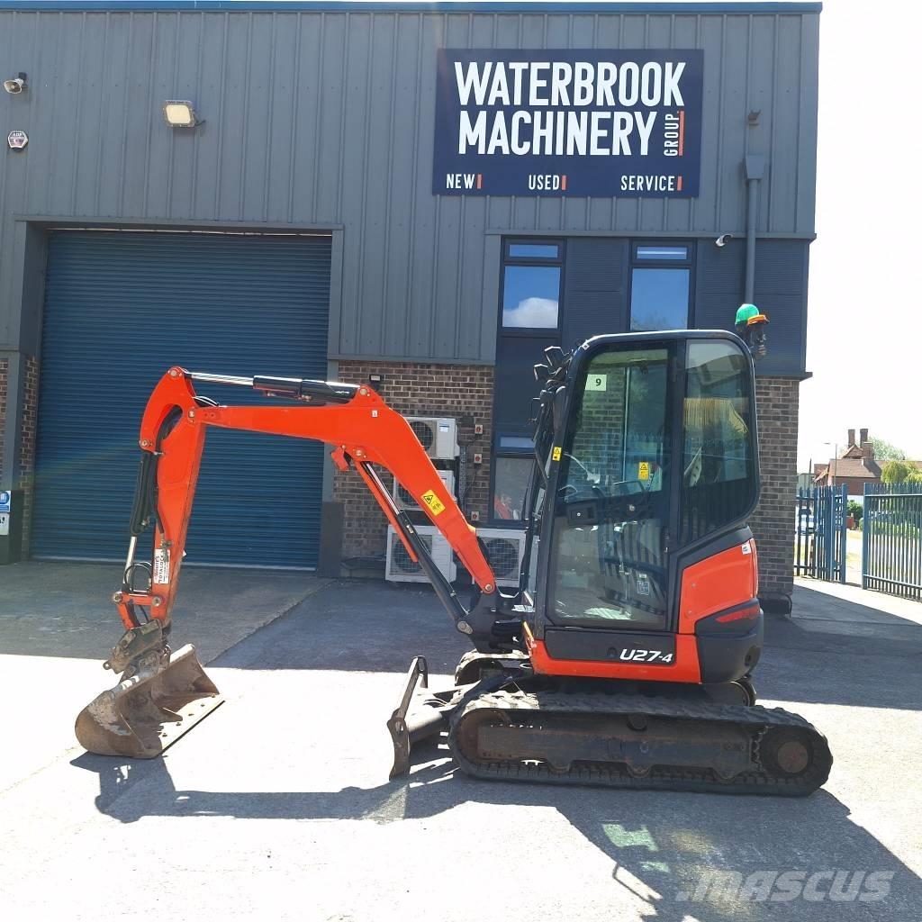 Kubota U 27-4 Minikaivukoneet < 7t
