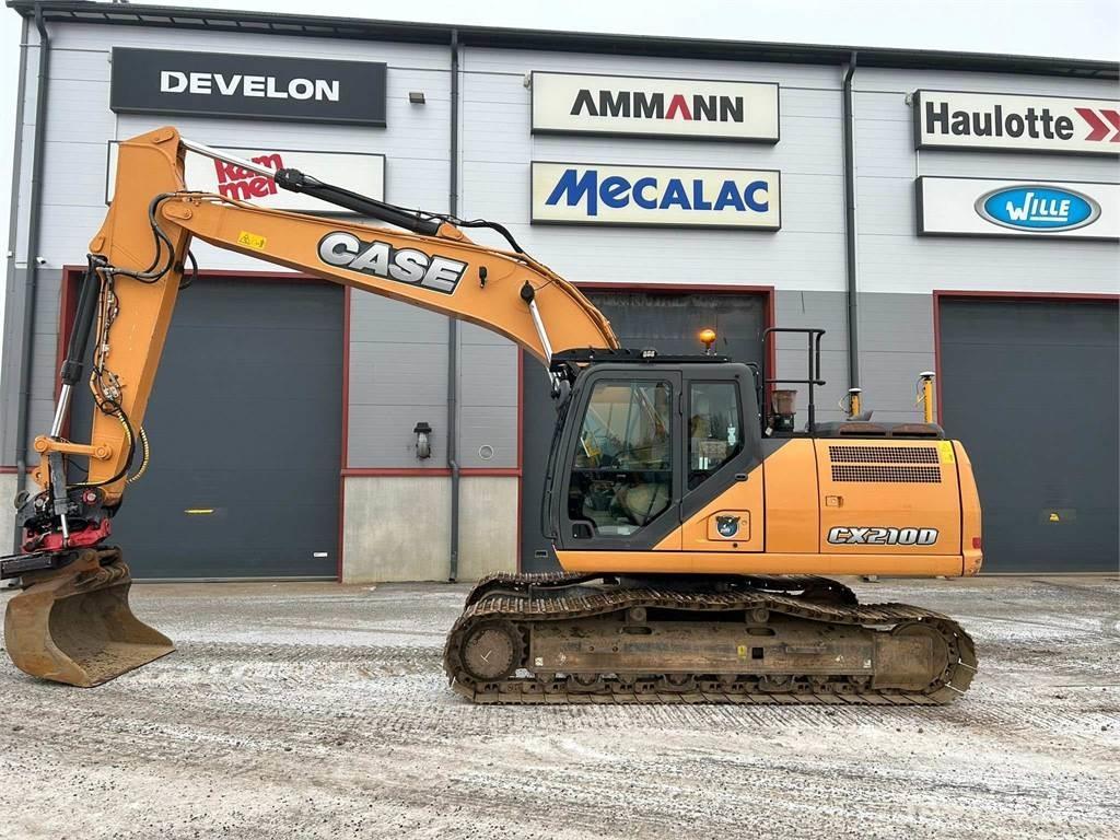 CASE CX210D Telakaivukoneet