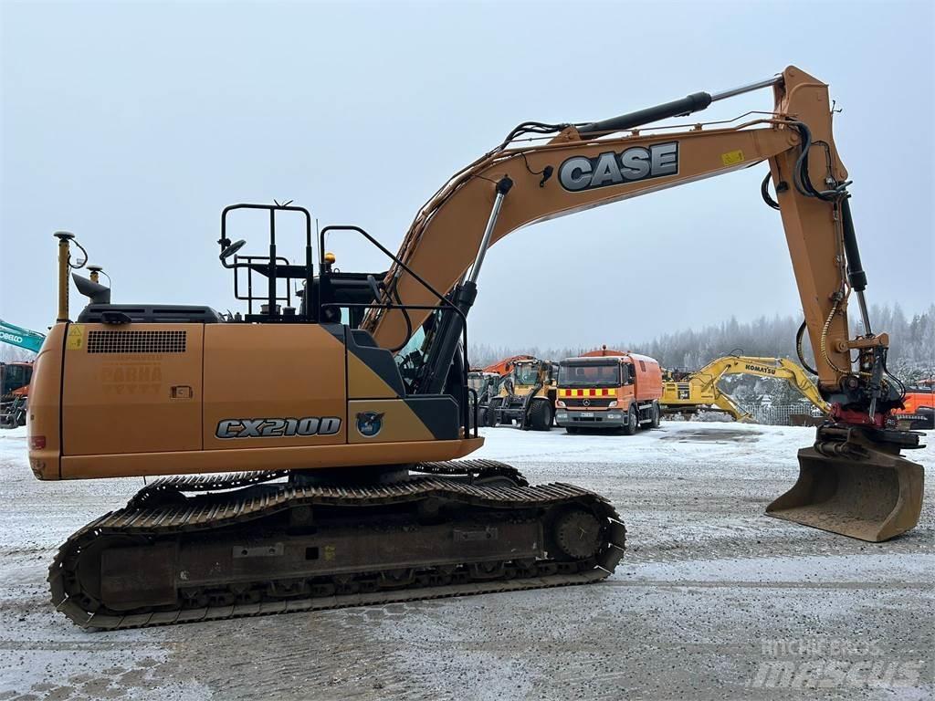 CASE CX210D Telakaivukoneet