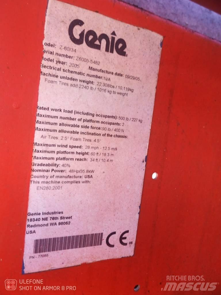 Genie Z 60/34 RT Kuukulkijat