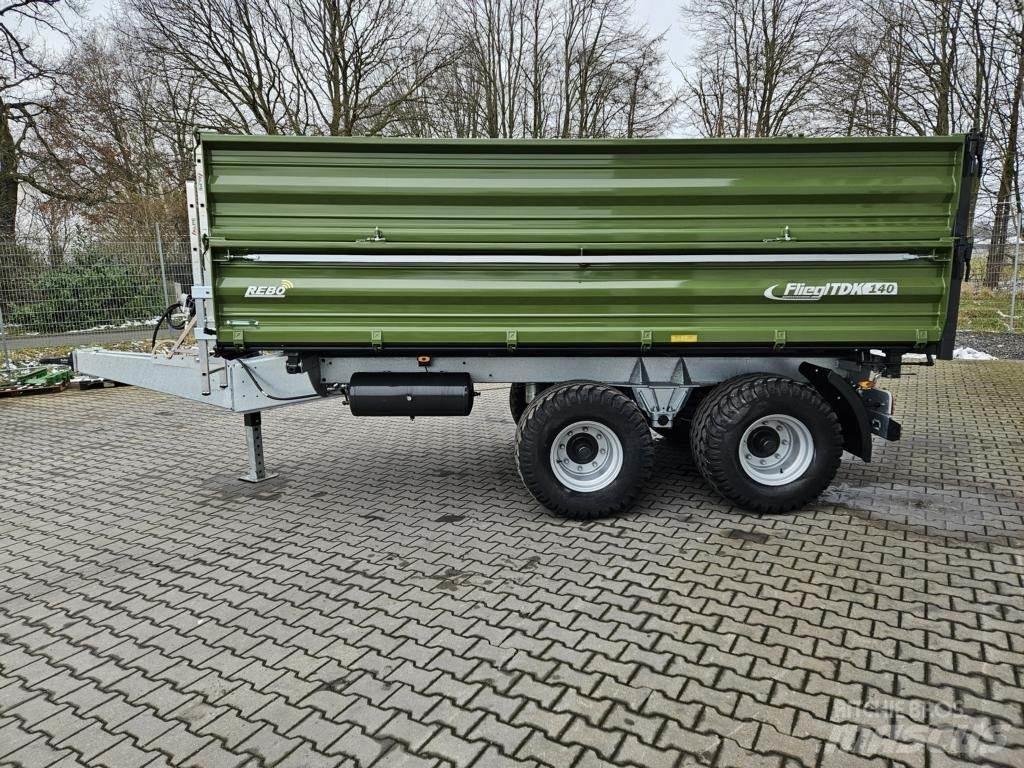 Fliegl TDK 140 FOX Paalivaunut