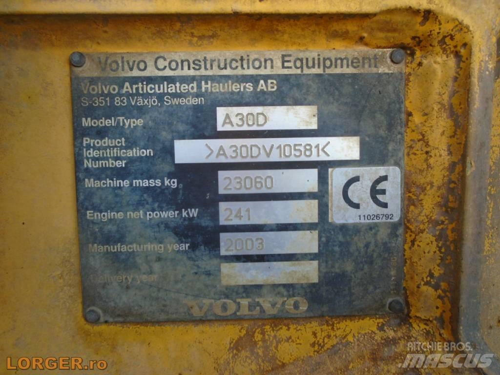 Volvo A 30 D Dumpperit