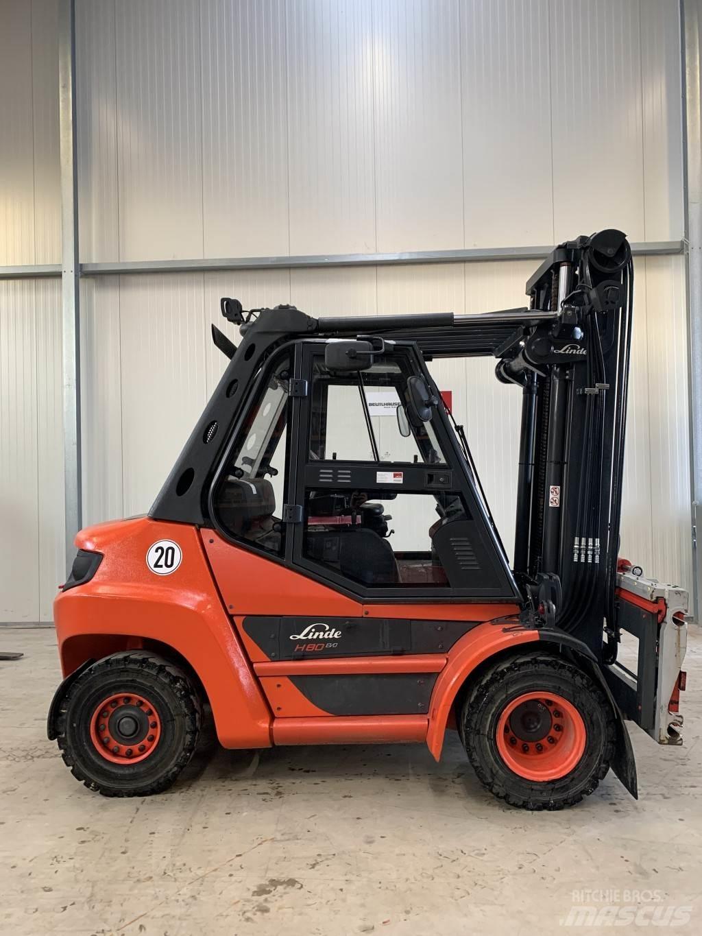 Linde H80D Dieseltrukit