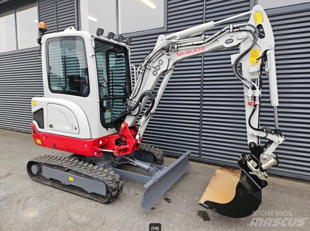 Takeuchi TB 225 Minikaivukoneet < 7t