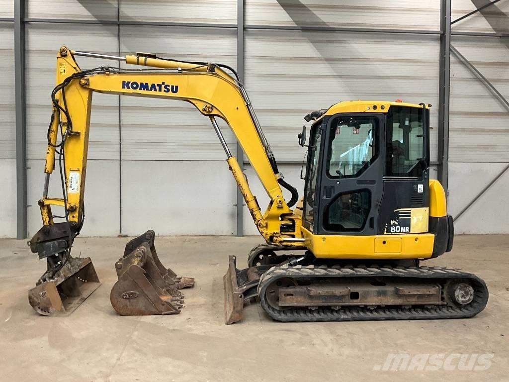 Komatsu PC 80 MR-3 Midikaivukoneet 7t - 12t