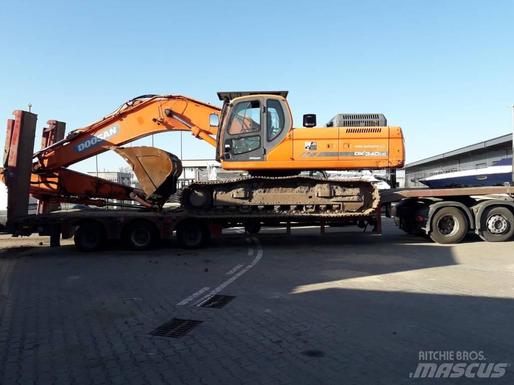 Doosan DX 340 LC Telakaivukoneet