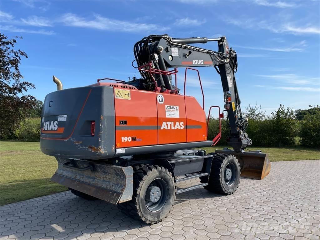 Atlas 190W Pyöräkaivukoneet