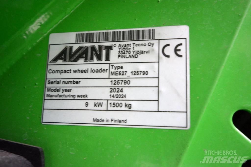 Avant e527 Pienkuormaajat