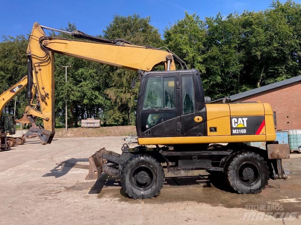 CAT M 316 D Pyöräkaivukoneet