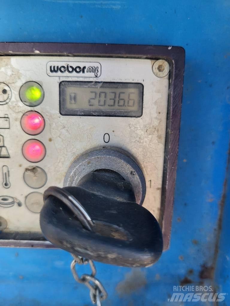 Weber CR 8 CCD Tärylevyt