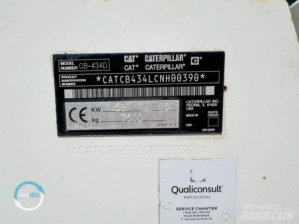 CAT CB434D Tandemjyrät