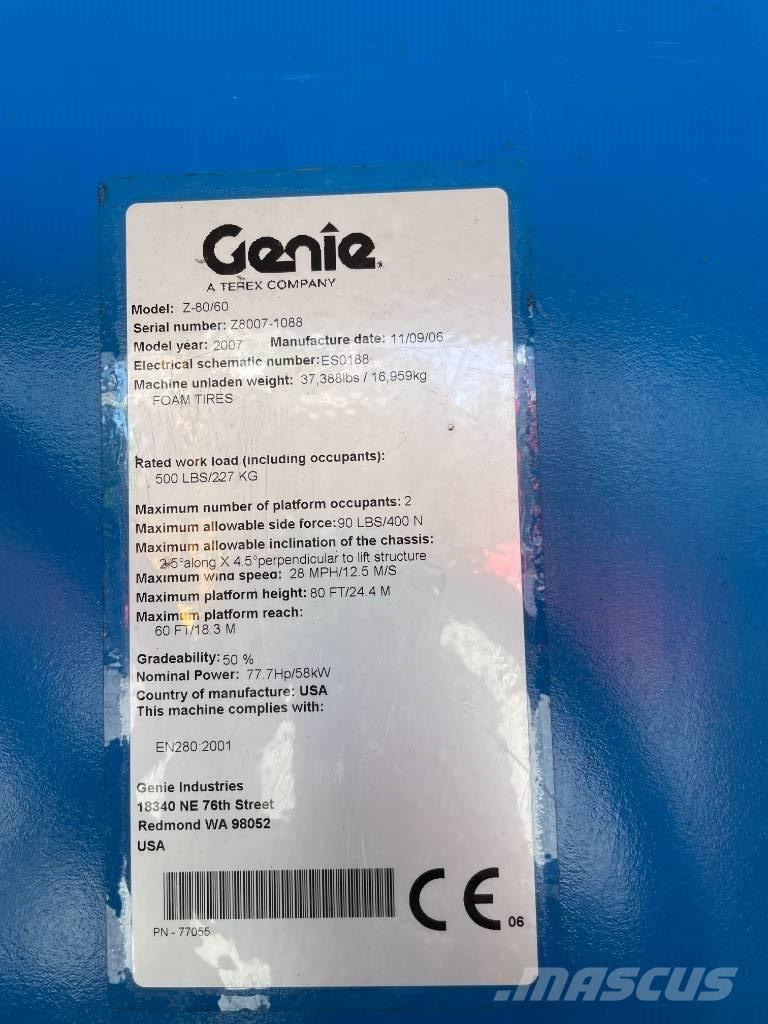 Genie Z 80/60 Kuukulkijat