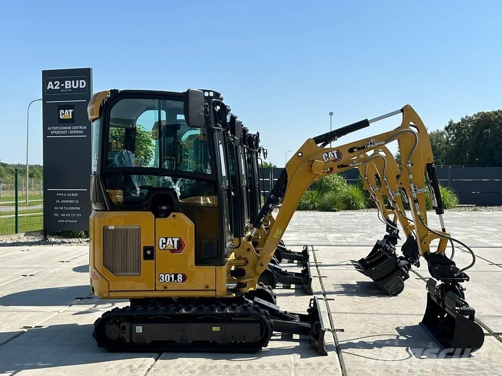CAT 301.8 Telakaivukoneet