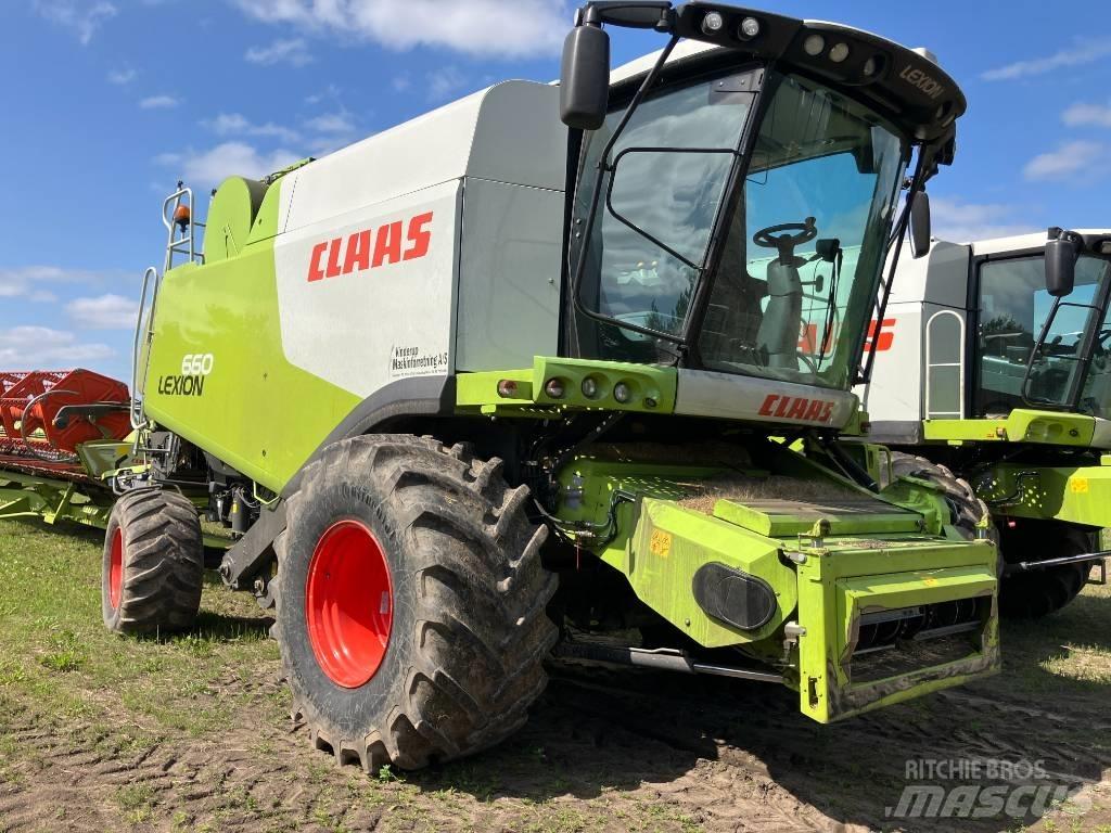 CLAAS LEXION 660 Leikkuupuimurit