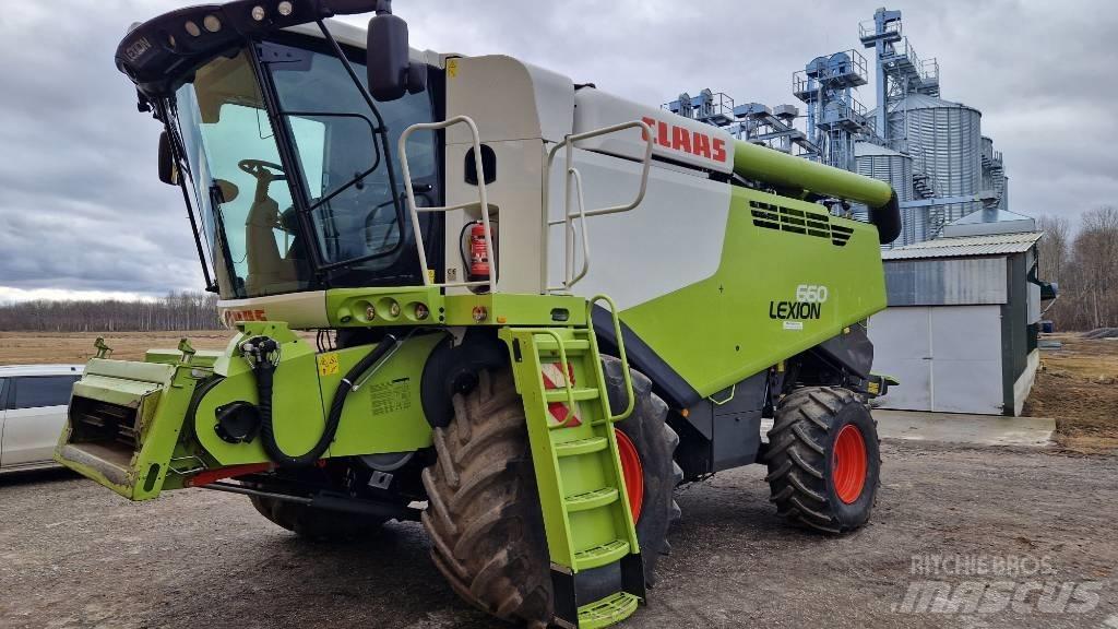 CLAAS Lexion 660 Leikkuupuimurit