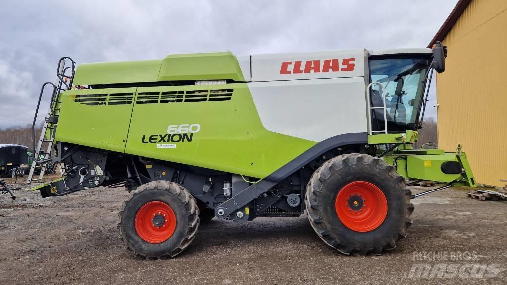 CLAAS Lexion 660 Leikkuupuimurit