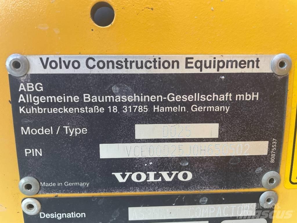 Volvo DD 25 W Tandemjyrät