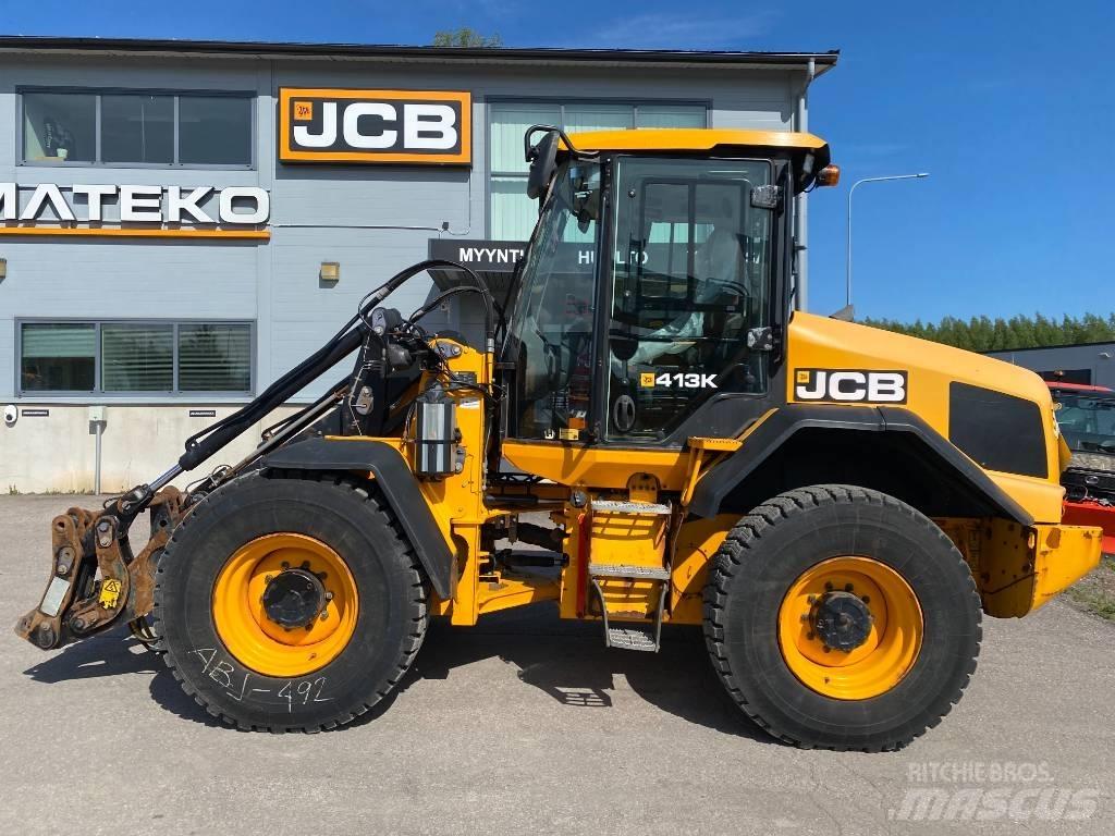 JCB 413 K T4F Pyöräkuormaajat