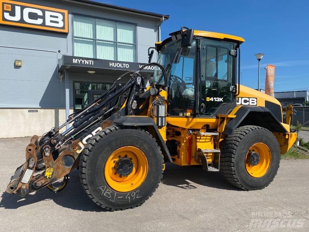 JCB 413 K T4F Pyöräkuormaajat