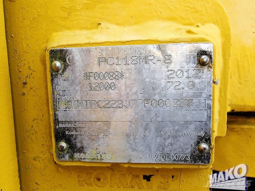 Komatsu PC 118 MR-8 Telakaivukoneet