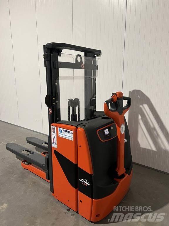 Linde L16 Käyden ajettavat pinoamistrukit
