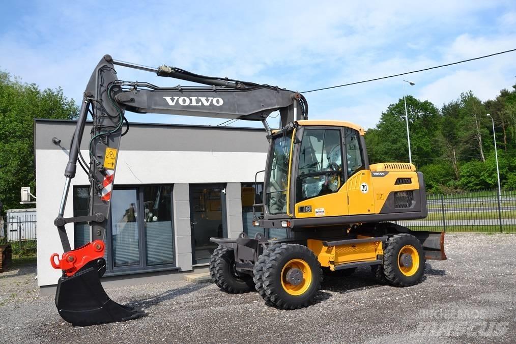 Volvo EW 160 D Pyöräkaivukoneet
