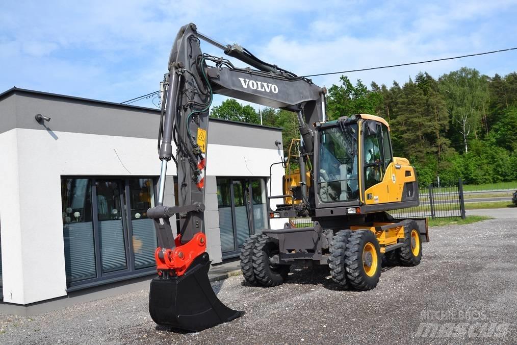 Volvo EW 160 D Pyöräkaivukoneet