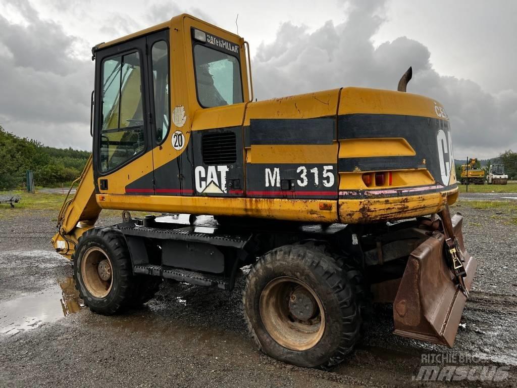CAT FOR PARTS M 315 Pyöräkaivukoneet