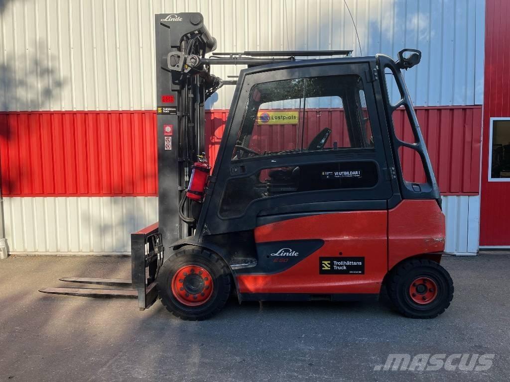 Linde E50HL-01/600 Sähkötrukit
