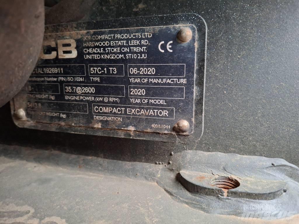 JCB 57C Minikaivukoneet < 7t