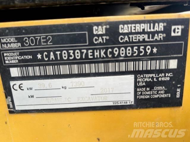 CAT 307E2 Midikaivukoneet 7t - 12t