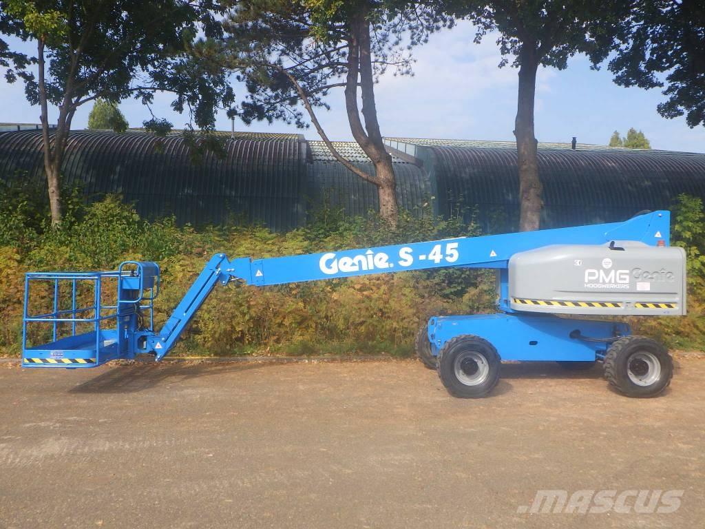 Genie S45 Teleskooppipuominostimet