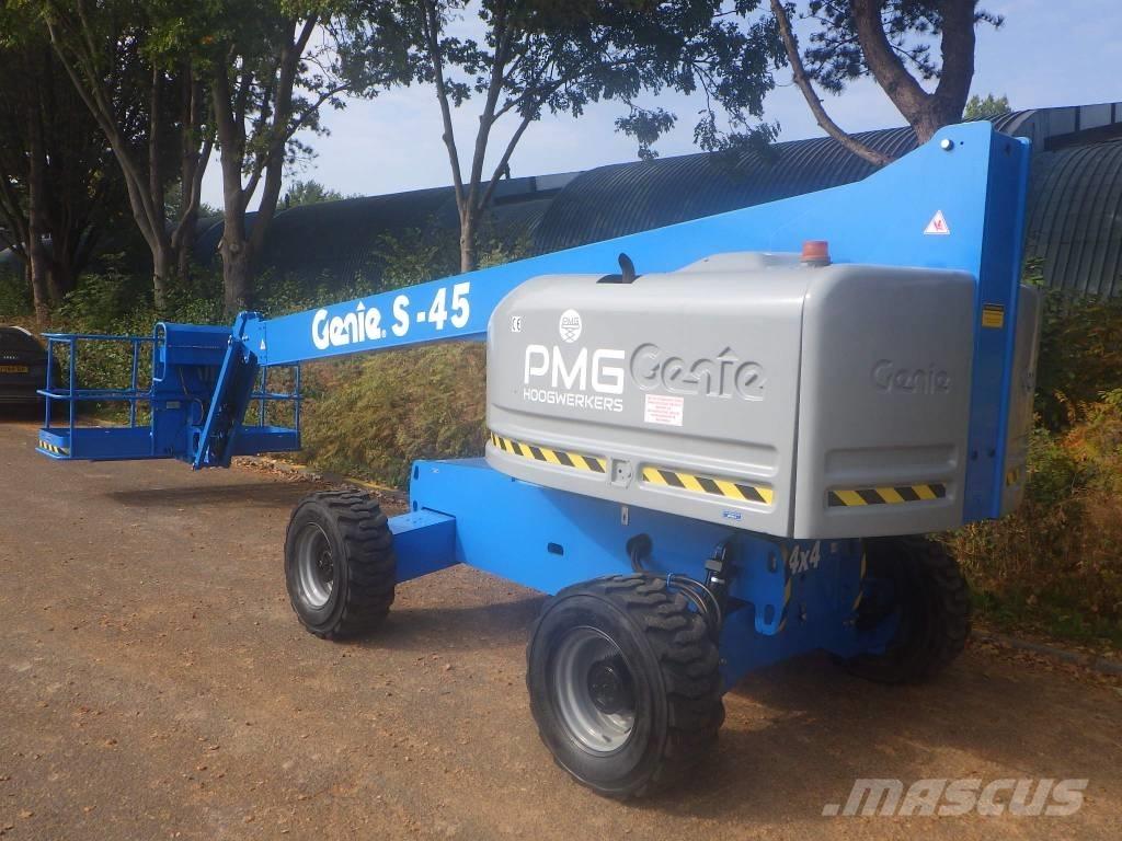 Genie S45 Teleskooppipuominostimet
