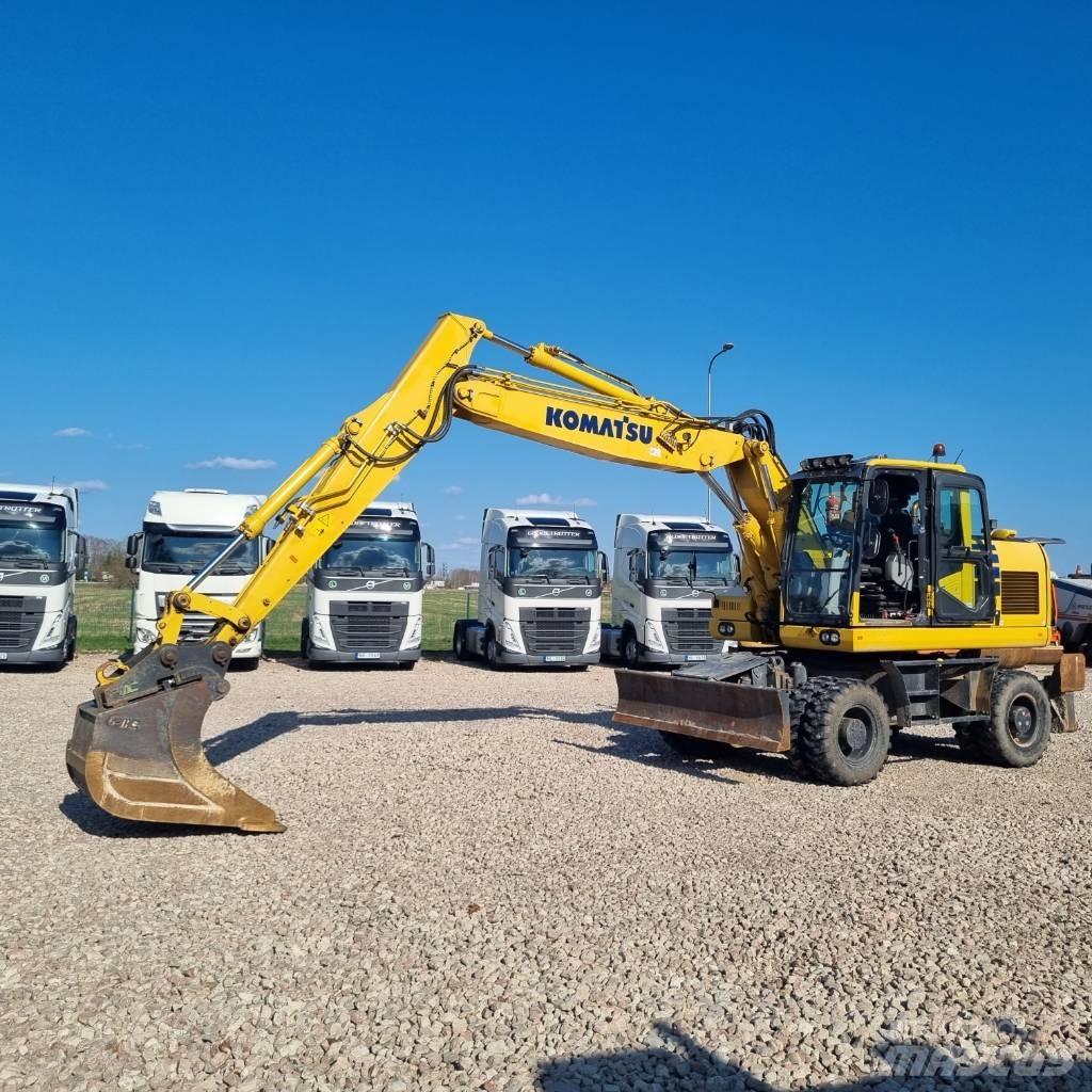 Komatsu PW160 - 11 Pyöräkaivukoneet