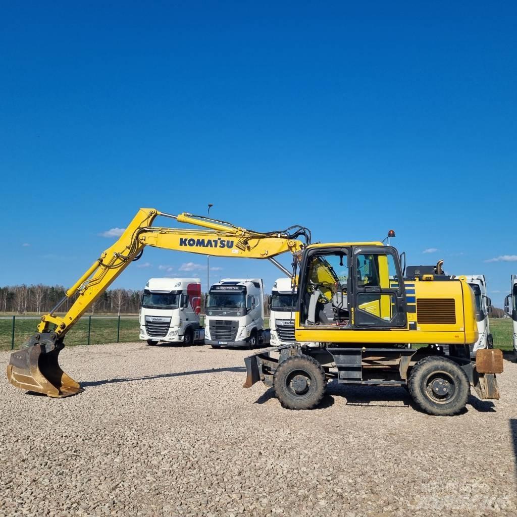 Komatsu PW160 - 11 Pyöräkaivukoneet