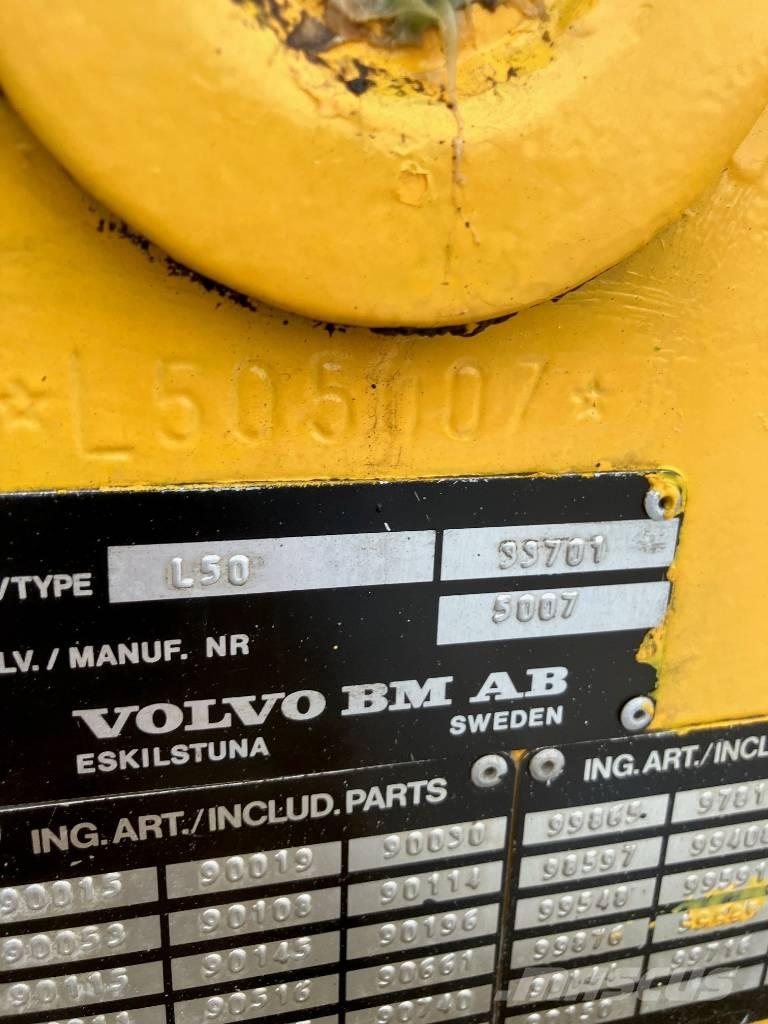 Volvo BM L 50 Etukuormaimet ja kaivuulaitteet