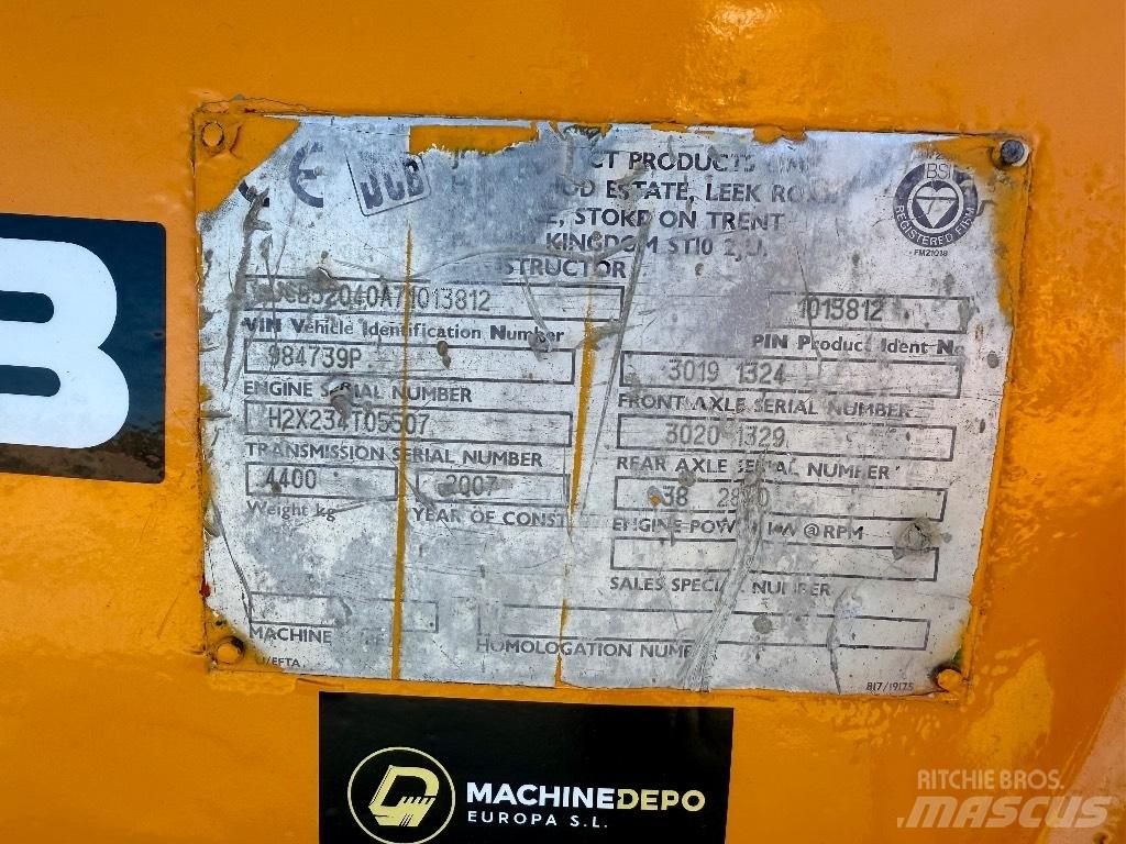 JCB 520-40 Maatalouskurottajat
