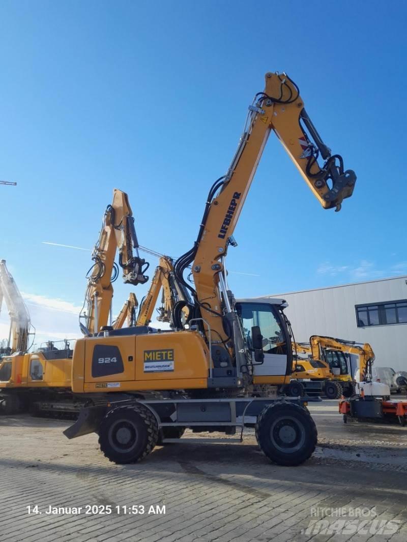 Liebherr A924 Pyöräkaivukoneet