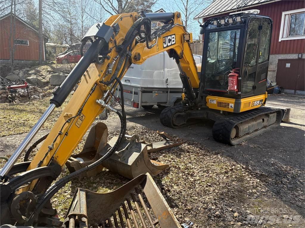 JCB 55Z-1 T3 Telakaivukoneet