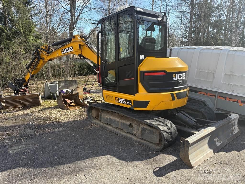 JCB 55Z-1 T3 Telakaivukoneet