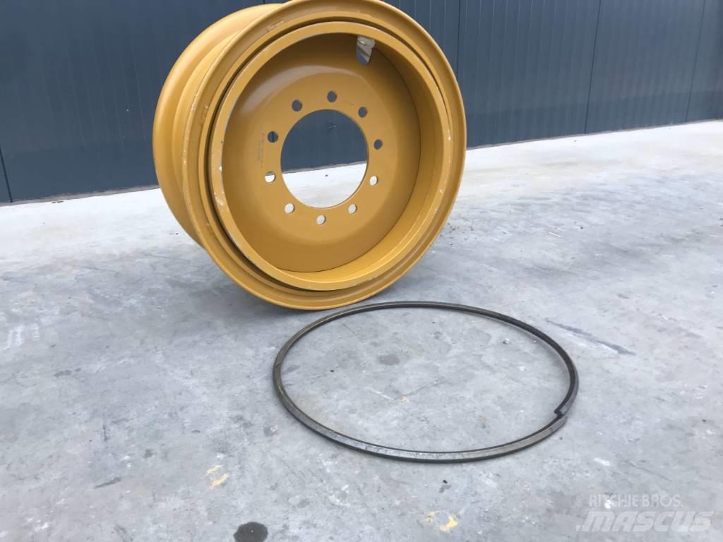 CAT 140H Rims Renkaat ja vanteet