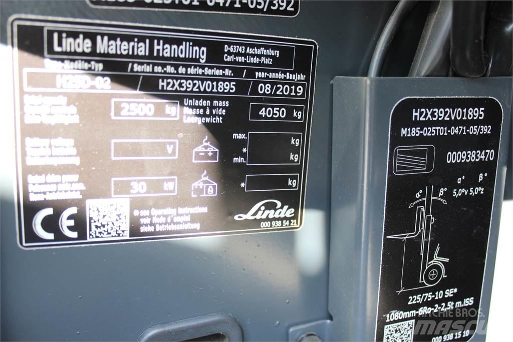 Linde H25D Dieseltrukit