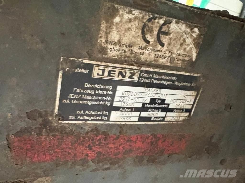 JENZ HEM 582Z Haketuskoneet