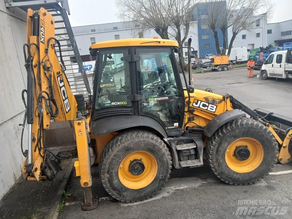 JCB 4cxAEC joystick Kaivurikuormaajat