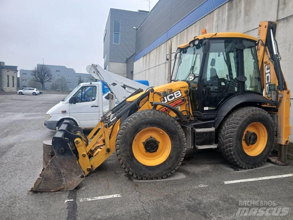 JCB 4cxAEC joystick Kaivurikuormaajat