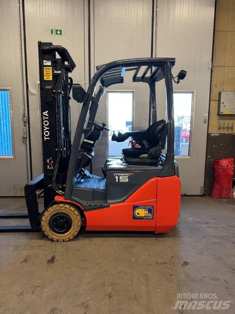 Toyota truck 8FBE15T Sähkötrukit
