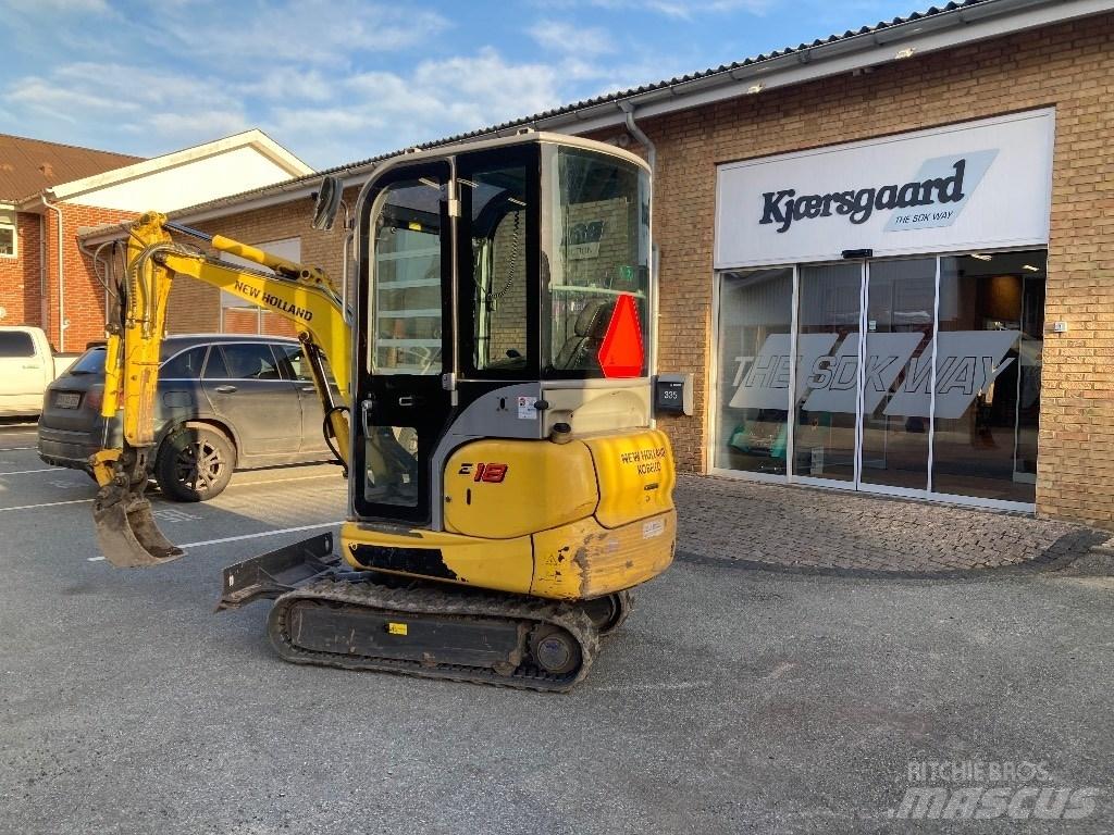New Holland E 18 C Minikaivukoneet < 7t