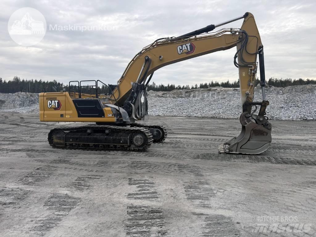 CAT 340 Telakaivukoneet