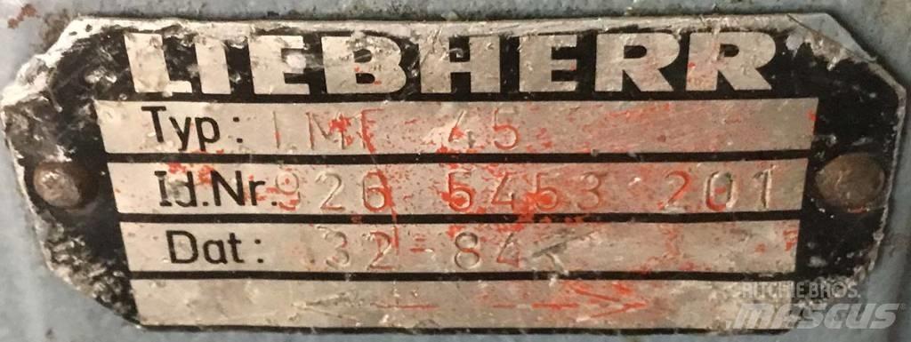 Liebherr LMF045 Hydrauliikka